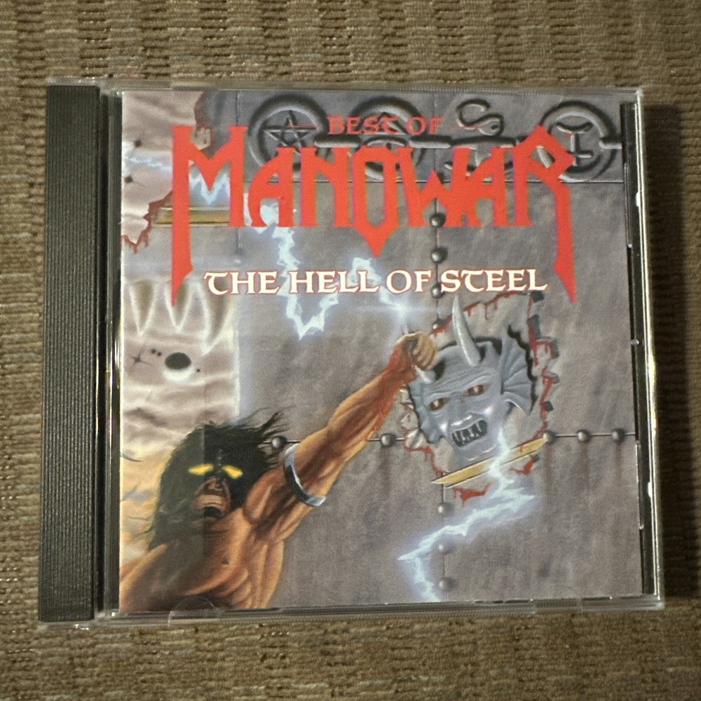 Hell of Steel: Best of (Eng) by Manowar (CD, 1998) ES1211